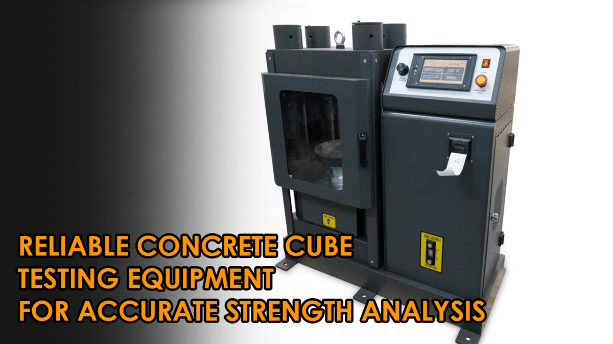 Reliable Concrete Cube Testing Equipment